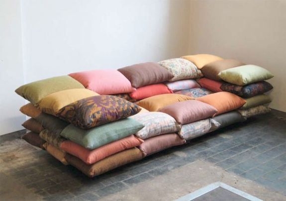 Примеры наших работ: подушки