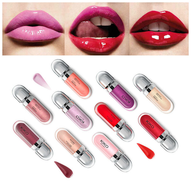 Оттенки кико на губах. Kiko 07 блеск. Кико Милано блеск 07. Kiko Milano 3d hydra Lipgloss Fire Red. Kiko Milano блеск для губ 7.